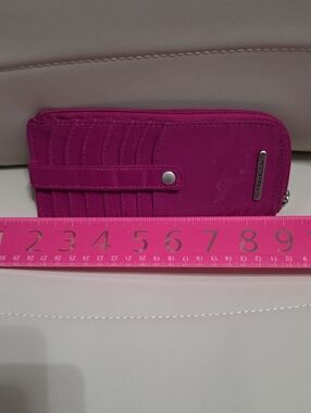 Travelon Pink Zip Around Wallet
